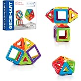 GeoSmart Solar Spinner 23-Piece GeoMagnetic STEM Building Set with Spinner