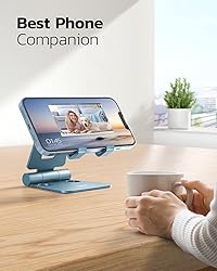 Nulaxy Dual Folding Cell Phone Stand, Fully