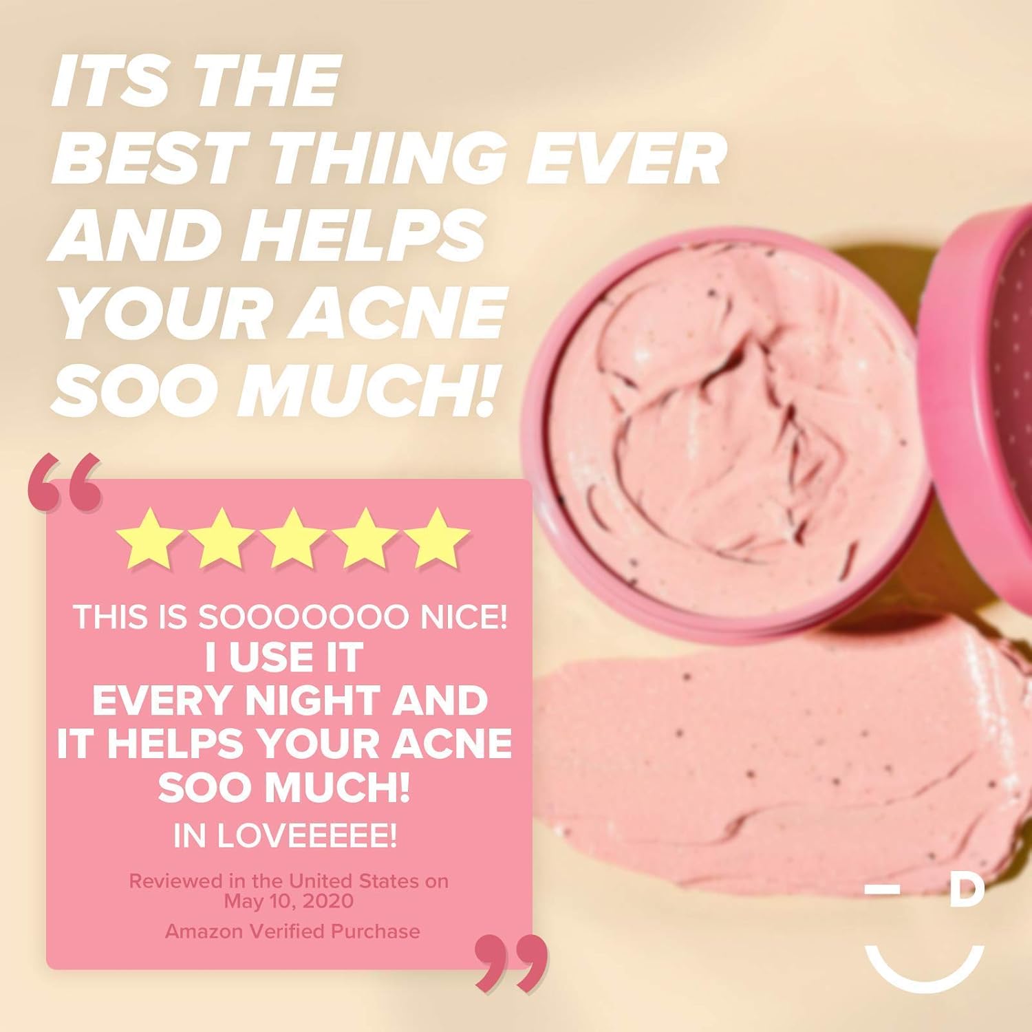 I DEW CARE Berry Groovy Face Mask | Brightening Glycolic Acid Wash-Off Clay Mask with Glycerin | Korean Skincare, Facial Treatment, Vegan, Cruelty-free, Paraben-free : Beauty