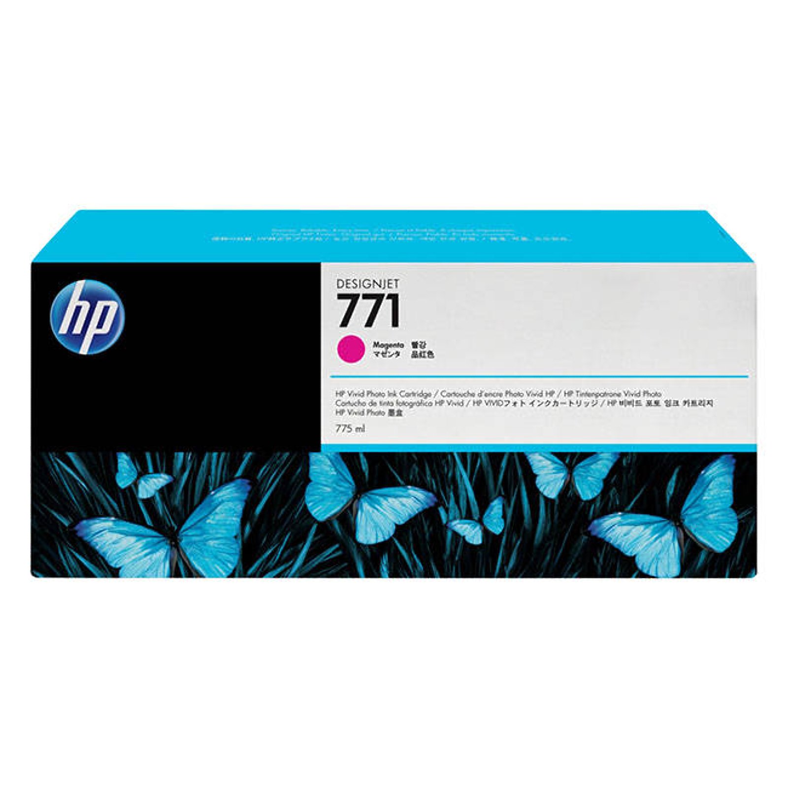HP 771C - B6Y09A - 1 x Magenta - Ink cartridge - For DesignJet Z6200