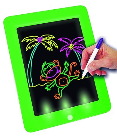 Best Direct Fantastic Pads Original Come Visto In Tv Lavagna Trasparente Con Luci Led E Schede Disegno Per Disegnare Disegni Creativi Per Bambini Si