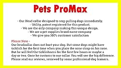 PetsProMax Dog Headcollar for Pulling & Reactive