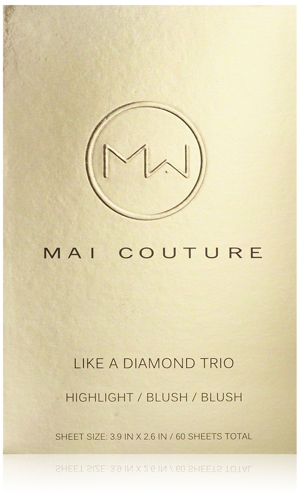 Mai Couture Trio Makeup Papier, Like A Diamond 60 Sheets