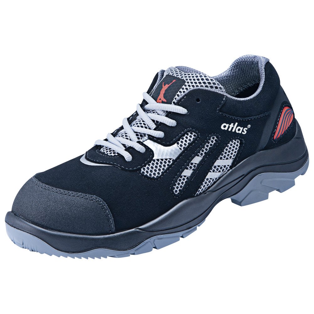 Atlas Chaussures De Sécurité Unisexes S1 "FLASH 2000" Noir Taille 40 S1 40 Chaussures De Travail 24572278