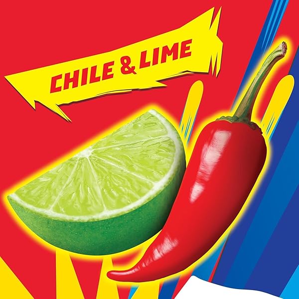 BARCEL RUNNERS – CHILI PEPPER & LIME FLAVORED SPICY CORN SNACK SIZE BAG