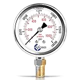 CARBO Instruments Stainless Steel Pressure Gauge