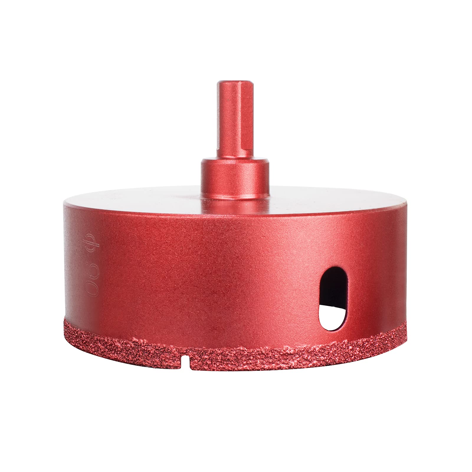 Meccion Diamond Drill Bit Brazed Core Hole Saws, Performance Hollow Hole Cutter for Glass/Tile/Granite/Marble/Porcelain (90mm)
