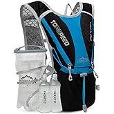 Hydration Pack Backpack, IX INOXTO Running Hydration Vest with 1.5L ( 50 oz) Water Bladder for Men Women, Lightweight Water Backpack for Hiking Cycling Climbing Camping (Black)