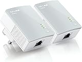 TP-Link TL-PA4010KIT V1.20 AV600 600 Mbps Nano Powerline Adapter Starter Kit/Range Extender/Wi-Fi Extender/Wi-Fi Booster/Hotspot, UK Plug - Pack of 2