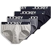Jockey Men's Underwear ActiveStretch Brief - 4 Pack