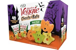 SENSIBLE PORTIONS Ghost and Bats Chips Offer (40 Count) Net WT 20 Ounce , 20 Ounce
