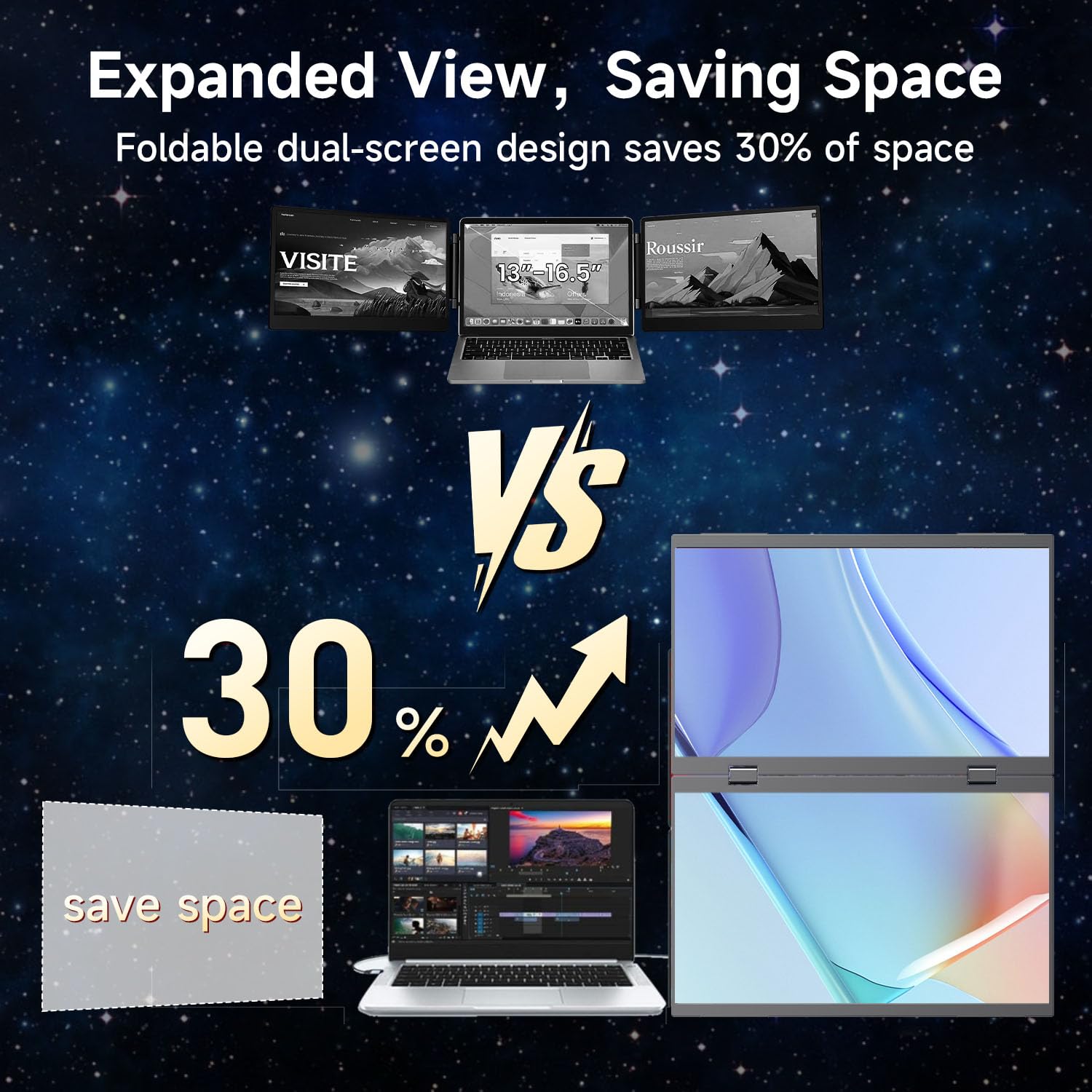 LUMIPIX Portable Monitor 15.6