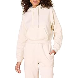 Amazon Essentials Womens Hoodies - Crop Pullover