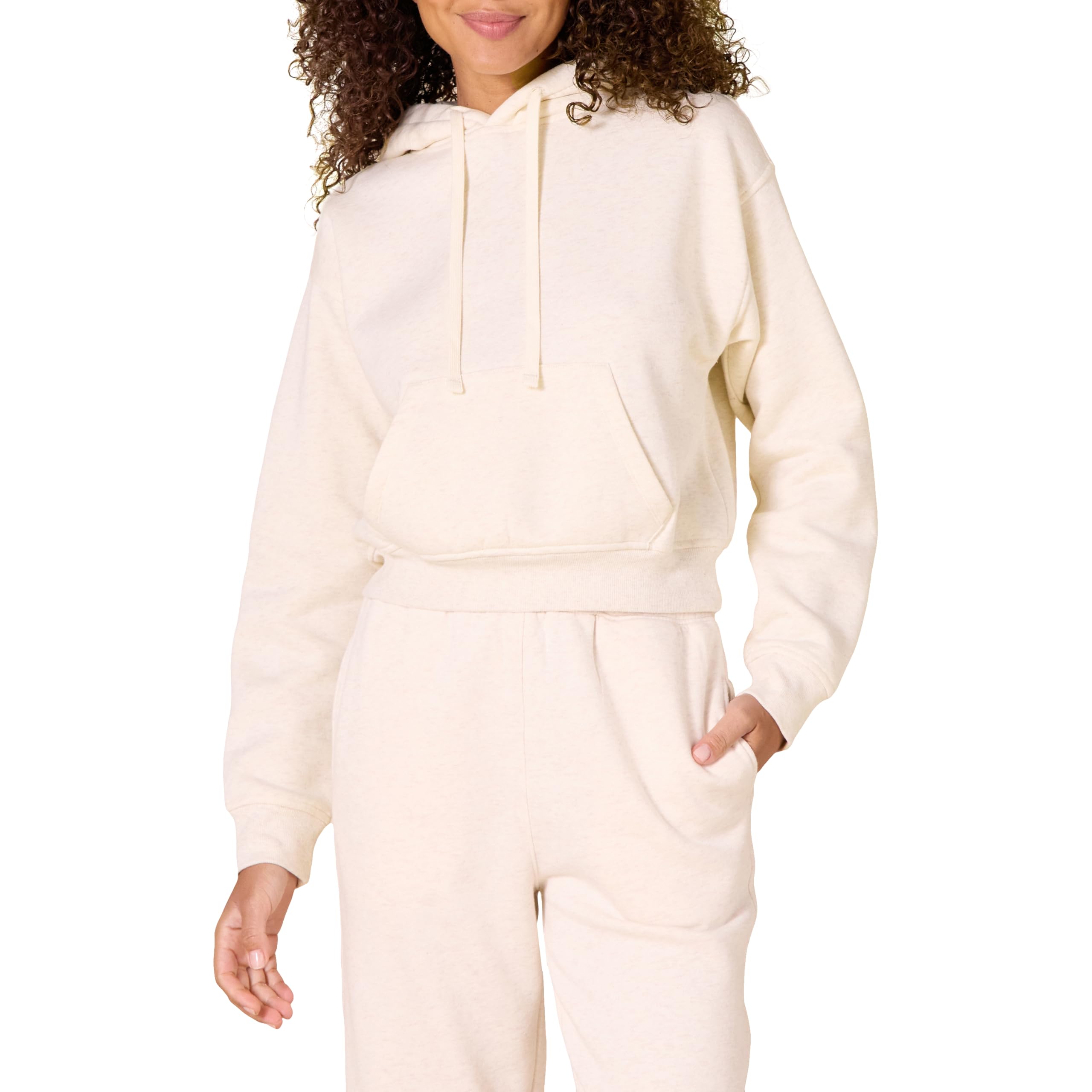 Amazon Essentials Womens Hoodies - Crop Pullover