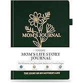 SIMSIMY Mom Life Story Book Journal, A Mother’S Guided Journal with Prompt Questions to Share Her Journey & Memories, Meaningful Family Keepsake Gift for Mother's Day, Birthday, Christmas from Daughter & Son