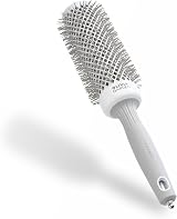 Olivia Garden Expert Blowout Speed Round Brush 45mm Ceramic Barrel White Grey