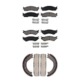 Transit Auto Front Rear Ceramic Brake Pads And