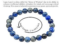 Lapis Lazuli Bracelet for Women Men's Gifts