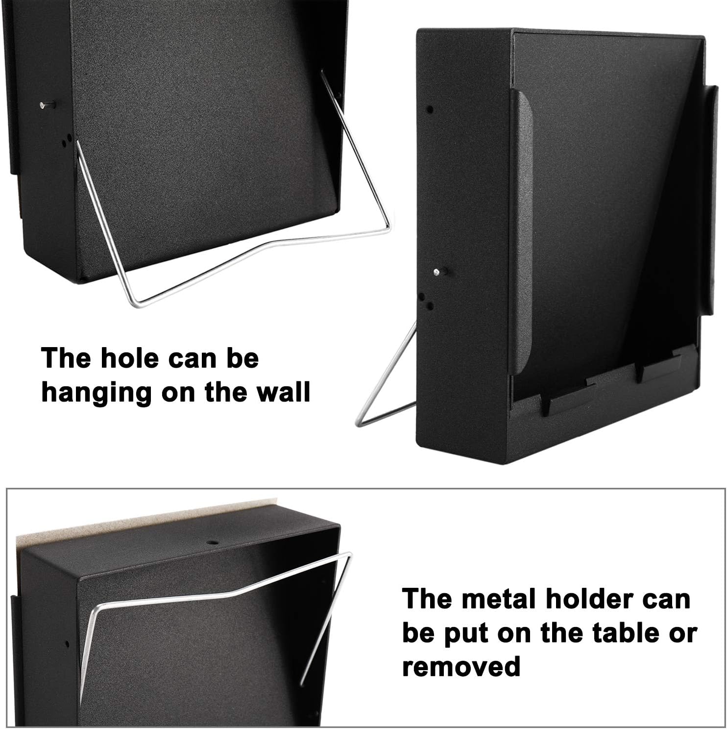 Metal Box BB Trap Target with 20 Shooting Paper Targets, Airsoft Pellet Trap Catcher, Mini BB Gun Target for Shooting Practice and Air Soft Gun Training (Black) : Sports & Outdoors