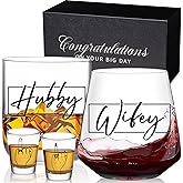 Wedding Gifts for Couples 2026 - Unique Engagement Wedding Gifts for Newlywed Couple Mr and Mrs Him and Her【Memory Box Set】 Cool Couple Wishes for Couples Wife Husband