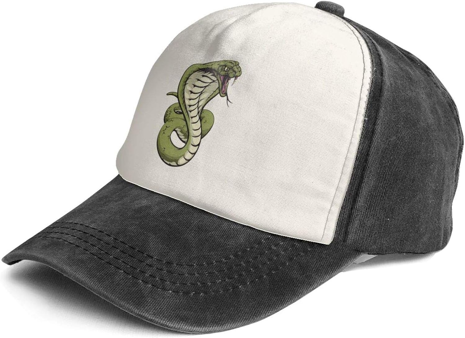 Grafffery Cobra Snake Baseball Cap Personalized Adjustable Dad Hat for Men & Women Athletic at