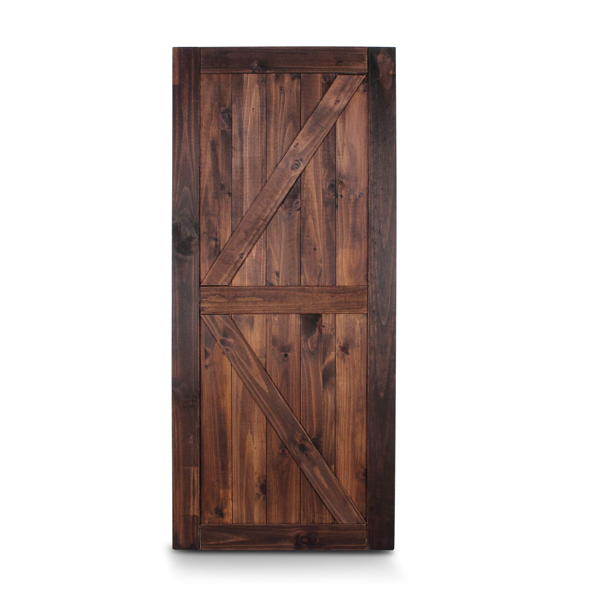 Buy BELLEZE 36 Inch DIY Sliding Interior Barn Door, Modern Rustic