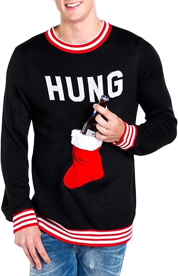 christmas sweater with drink holder