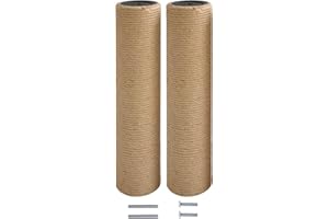 MIAOGE® M8 M10 Cat Scratching Post Replacement for Indoor Cats,Spare Scratch Posts for Cat Tree, Cat Scratcher Refills Parts 
