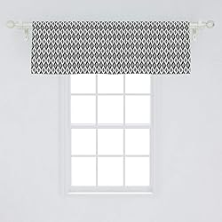 Ambesonne Black and White Window