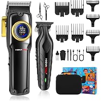 Amazon.com: HIENA PRO Juego de cortapelos profesional para hombres ...