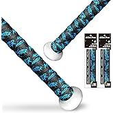 ALIEN PROS Bat Grip Tape for Baseball NEW 1.1 MM Precut and Pro Quality Bat Tape Wrap Your Bat for an Epic Home Run (2 Pack) Replacement for Old Baseball bat Grip