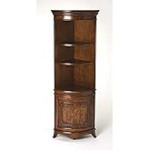 Butler Dowling Olive Ash Burl Corner Cabinet
