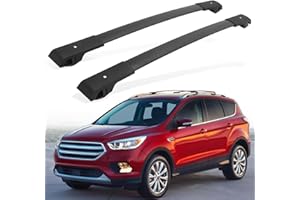 AUXPACBO Cross Bars Fits for Ford Escape Kuga 2012-2019 Adjustable Roof Rack Crossbar Luggage Rack Cargo Carrier (2Pcs)