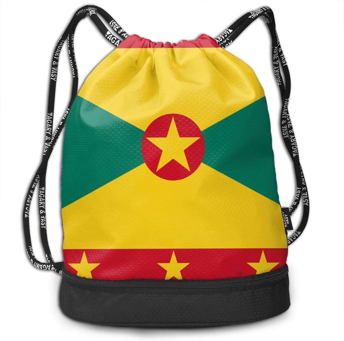 ewtretr Flag Of Grenada Multifunctional Bundle Backpack Shoulder Bag For Men And Women