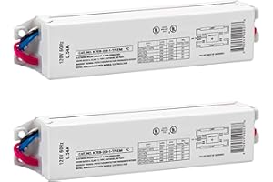 OHLECTRIC Replacement for Keystone KTEB-220-1-TP-EMI 2 Lamp T12 Electronic Fluorescent Ballast | 120V Input with Instant Start Operation | 0.88 Ballast Factor, UL-Approved