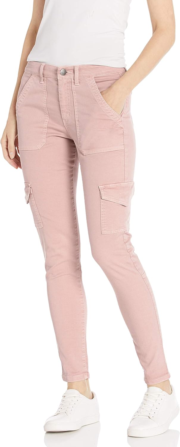  Brand - Daily Ritual Women's Stretch Twill High-Rise Skinny Cargo Pant: Clothing