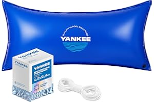 YANKEE POOL PILLOW Yankee 4x8 Pool Pillows for Above Ground Pools, Pool Pillows for Closing Winter, Extra Durable 0.4 mm PVC (27 Gauge), Winter Pool Pillow