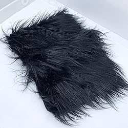 Shaggy Plush Faux Fur Fabric Precut Strips Fluffy