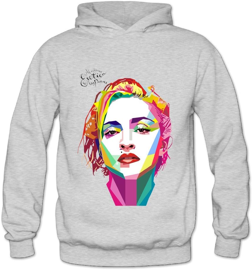 Lennakay Work Adult's Pop Music Hoodie With No Pocket Ash For Woman