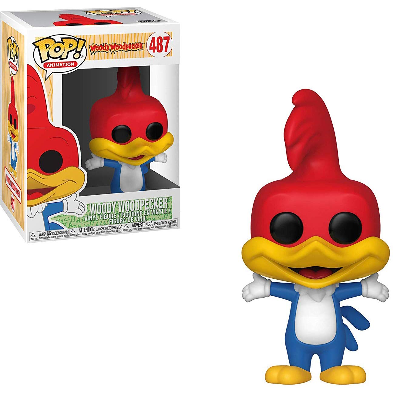 Amazoncom Funko Woody Woodpecker X Pop Animation Vinyl