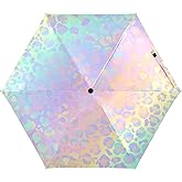 MRMIAN Folding Umbrella for Rain Sun Travel Mini Lightweight Compact Umbrellas