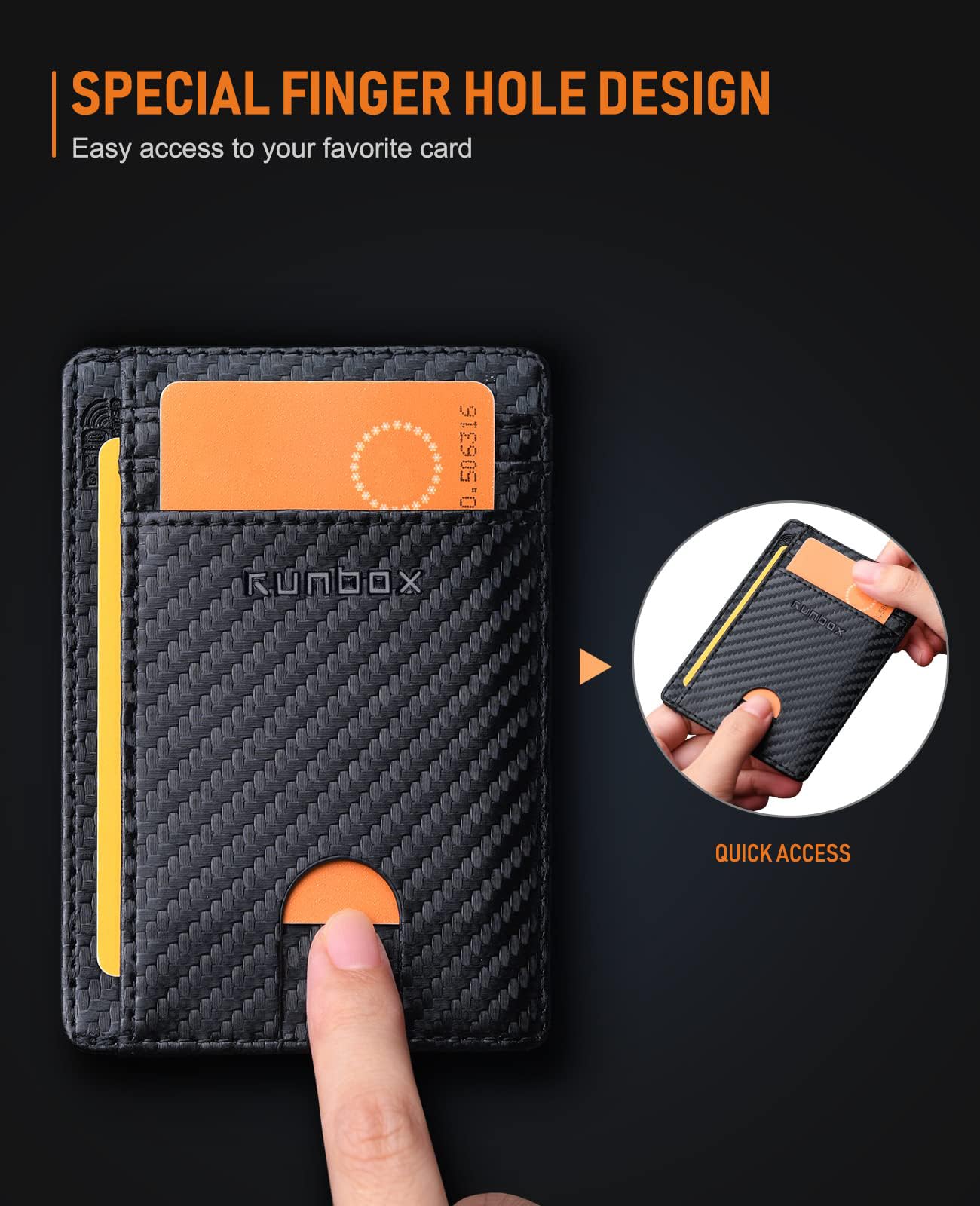 RUNBOX Slim Card Wallet