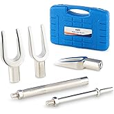 Orion Motor Tech Pickle Fork Tool Set, 5pcs Ball Joint Separator Tool, Heavy Duty Tie Rod Removal Tool for Car Van Light Truc