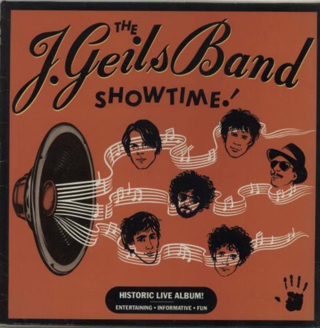 The J Geils Band Showtime Lp The J Geils Band Amazon Ca Music