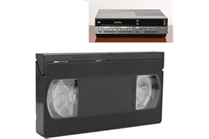 VCR VHS Head Cleaner, Audio & Video Head Cleaners, Reusable Reusable Video Player Head Cleaning Tool with Dry Technology No F