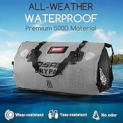 Waterproof Duffel Bag - Motorcycle Dry Bag Tail Bag