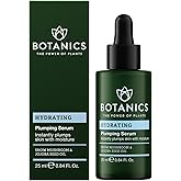 Botanics Hydrating Serum - Skin Plumping Serum for Face & Long-Lasting Hydration - Enriched with Snow Mushroom - Vegan & Cruelty-Free (0.84 Fl Oz)