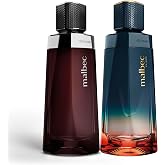 Malbec O Botic&aacute;rio Classic &amp; Flame Eau de Toilette Cologne Bundle, Long-Lasting Men's Fragrance Colognes, 3.4 Ounce each