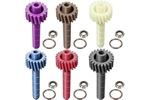 BIGLKNM 17 18 19 20 21 22 Teeth Speedometer Driven Gear Kit with Seals O-Rings Compatible with GM T5, Powerglide, 200 & 350 t