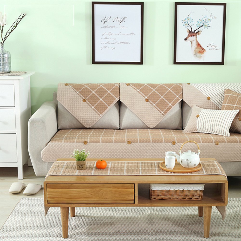 Amazon Com Grid European Sofa Slipcover Sectional Quilted Sofa